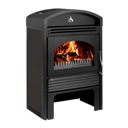 Kaminofen wasserführend Valencia Schwarz