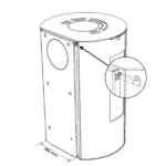 Kaminofen Aduro 9-4 schwarz – Bild 2