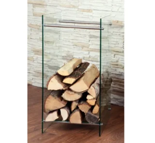 Kaminholzregal Glas