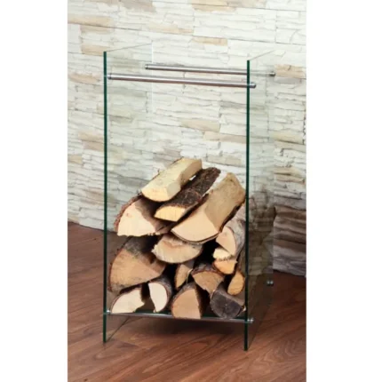 Kaminholzregal Glas